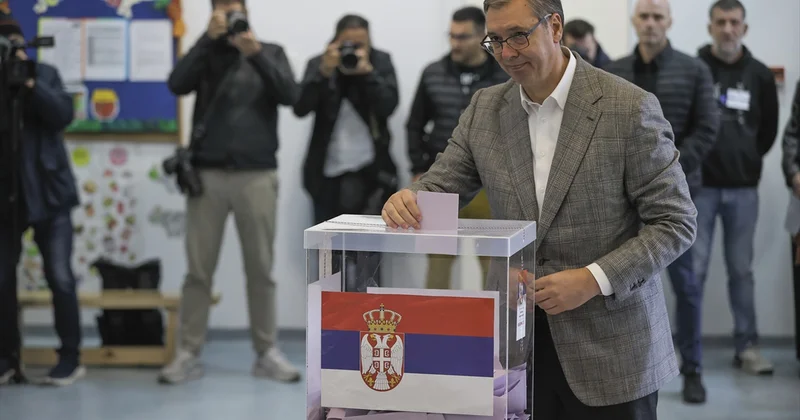 Vucic seçimleri kaybettiklerini kabul etti, yaklaşık 135 sandalye öngördü