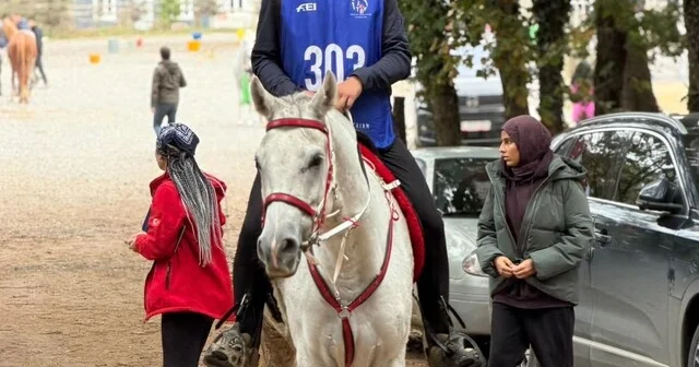 Edirneli veteriner hekim Hamza İriş atlı dayanıklılık yarışmasında dereceye girdi Edirne Haber Habertürk Yerel Haberler