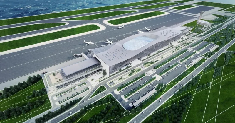 Trabzon Yeni Havalimanı nda şantiye çalışmaları başladı