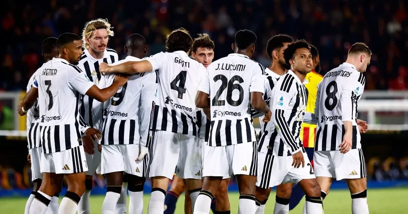 Juventus, Lecce deplasmanında ilk yarıda kazandı!