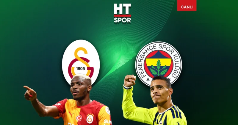 RAMS Park ta dev derbi: Galatasaray Fenerbahçe muhtemel 11 ler! Peki, Galatasaray Fenerbahçe derbi maçı hangi kanalda?