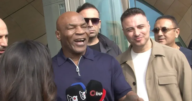 Mike Tyson İstanbul’a geldi