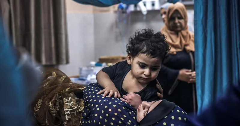 Katil İsrail 3 yılda 9 binden fazlası anne olan 12 bin 500 den fazla kadını öldürdü