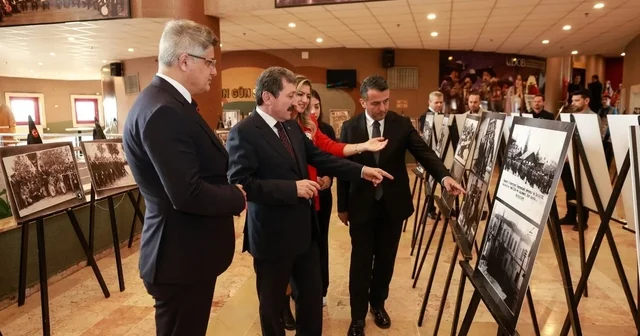 Samsun da eğitim tarihine yolculuk Maarifin İzinde fotoğraf sergisi yoğun ilgi gördü Samsun Haberleri