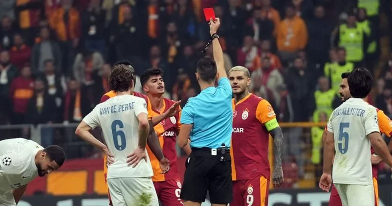 Galatasaray da Arda Ünyay Şampiyonlar Ligi ndeki ilk maçında kızardı! Futbol Haberleri