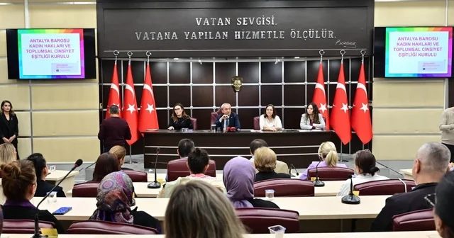 Başkan Kocagöz: Kadına yönelik şiddeti önlemek toplumsal bir görevdir Antalya Haberleri