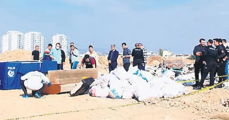 Tarsus’ta çekyattan erkek cesedi çıktı