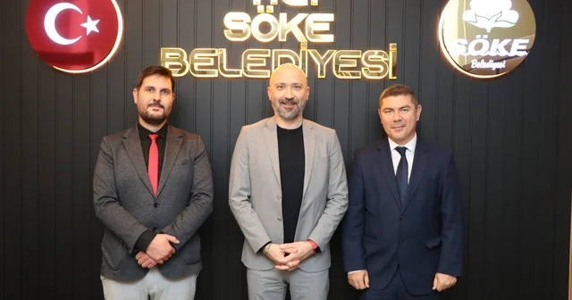 Söke nin Yeni Başhekimi Yılmaz, Başkan Arıkan ile bir araya geldi Aydın Haberleri