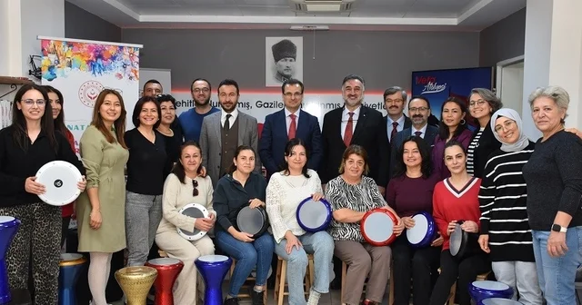 Salihli de şehit aileleri ve gaziler için Ritm Atölyesi düzenlendi Manisa Haberleri