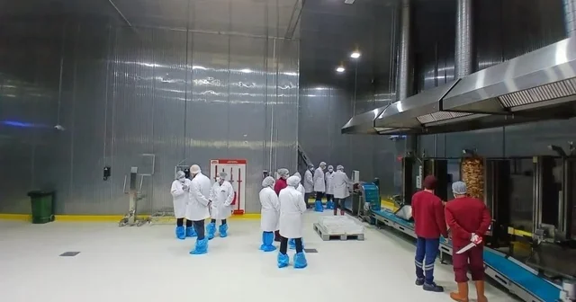Buharkent te kanatlı döner üretim tesisinde inceleme yapıldı Aydın Haberleri