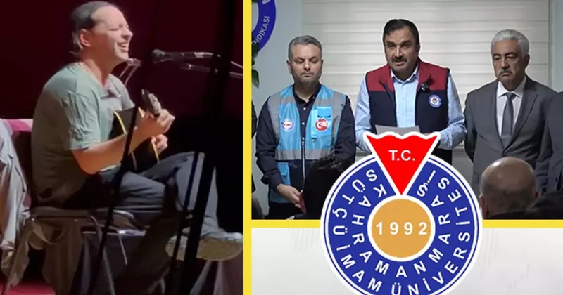 KSÜ de devlete hakaret konserine tepkiler çığ gibi! Planlı provokasyon KSÜ den açıklama