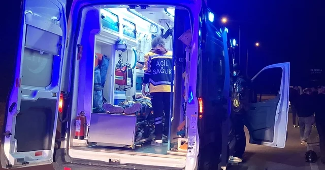 Çorum da motosiklet kazası: 2 yaralı Çorum Haberleri