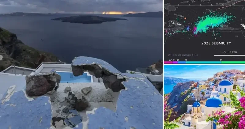 Yapay zeka Santorini’deki deprem fırtınasının nedenini çözdü Aktüel Haberleri