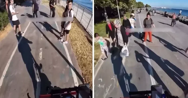 Bir de böyleleri çıktı! Çocuğa yaşlıya demediğini bırakmadı