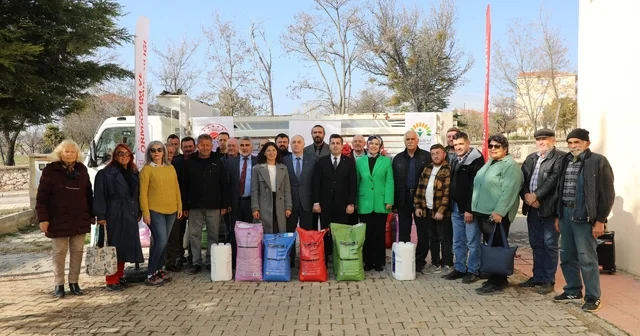 Mihalıççık ta İyi Tarım çiftçilerine destek Eskişehir Haberleri