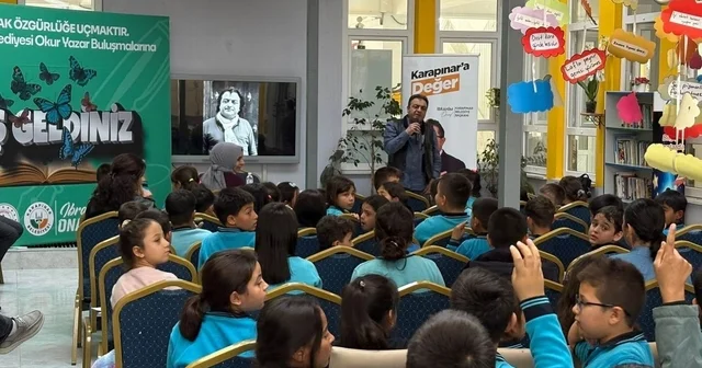 Karapınar da okur yazar buluşmaları devam ediyor Konya Haberleri