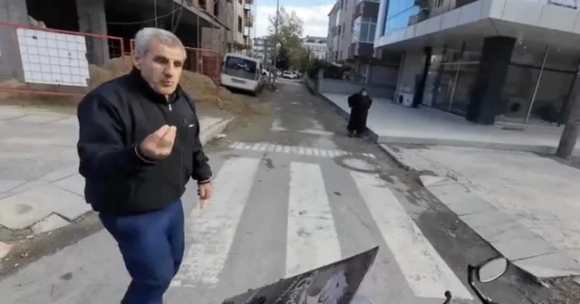 Motosikletten inip yol vermekte direndi: Ben geçmem Tekirdağ Haberleri