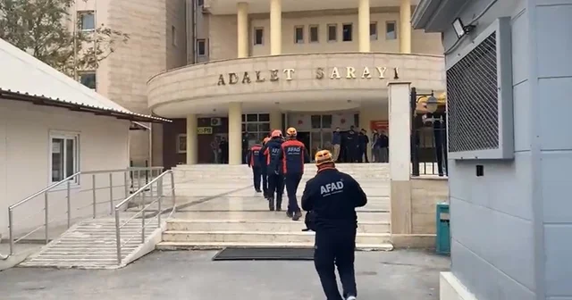 Şanlıurfa Adliyesi ndeki patlama detaylı olarak araştırılıyor Şanlıurfa Haberleri