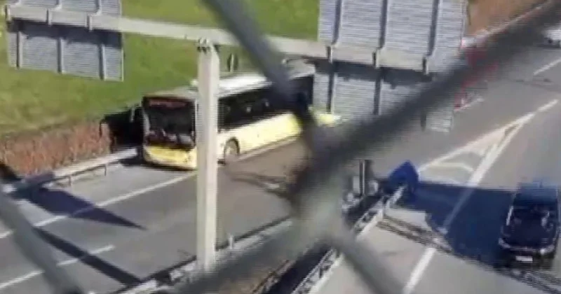 İETT otobüsü bu kez de yanlış yola girdi