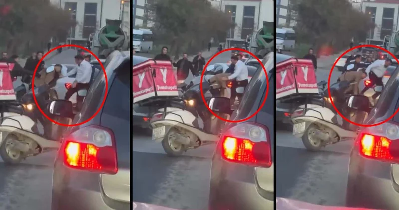 Trafik eşkıyaları motosikletliyi döverek öldürmeye çalıştı: Akıllara Abdullah öğretmen geldi