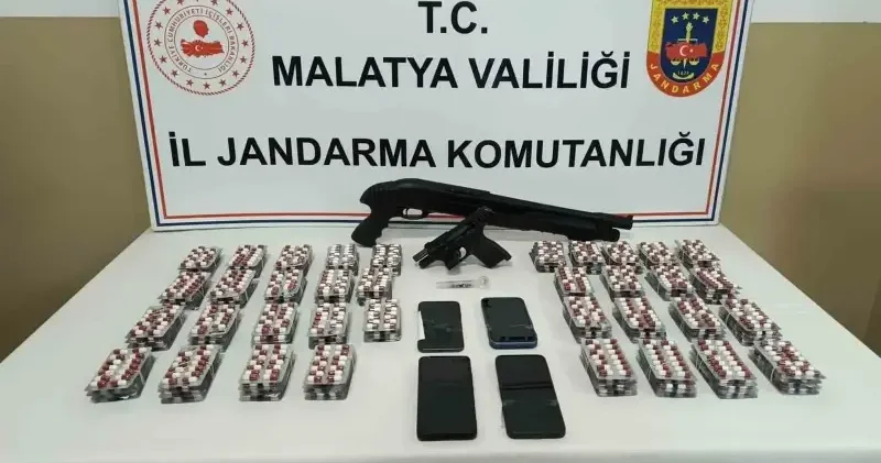 Zehir tacirlerine darbe vuruldu: Dört gözaltı Malatya Haberleri
