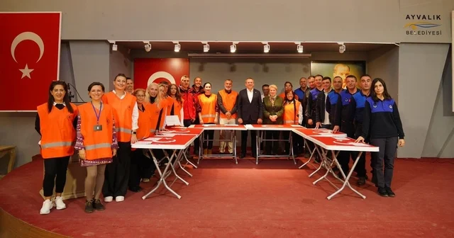 Arama kurtarma ve ilk yardım eğitimleri tamamlandı Balıkesir Haberleri