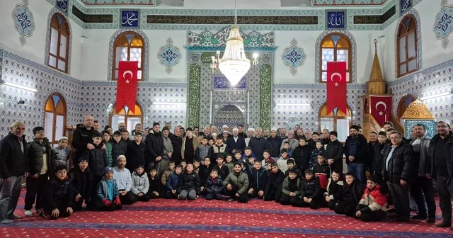 Kütahya Ahteri İmam Hatip Ortaokulu öğrencileri sabah namazında buluştu Kütahya Haberleri