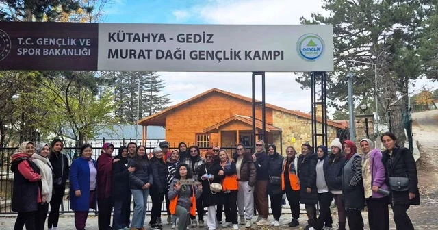 Kütahya Kadın Destek AFAD Gönüllülerinden Murat Dağı Kamp Merkezinde etkinlik Kütahya Haberleri