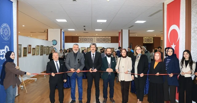 Geleneksel Türk Sanatları Bölümü öğrencilerinin eserleri sergilendi Bursa Haberleri