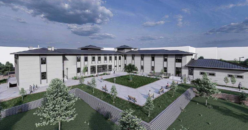 Müdür beyin makam odasına da banyo yapılacak