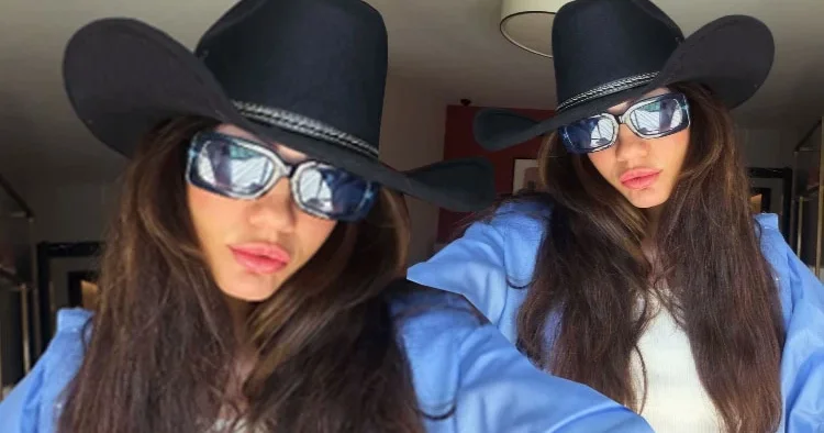 Demet Özdemir in kovboy havası!