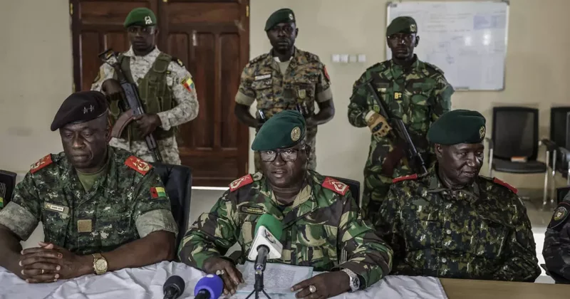 Afrika ülkesi Gine Bissau da ordu yönetime el koydu