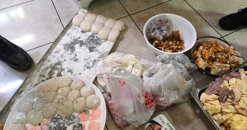 SON DAKİKA… Mühürlenen pidenin gizli bölmesinde mide bulandıran görüntü: Halkın sağlığıyla böyle oynamışlar!