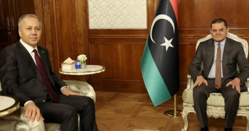 İçişleri Bakanı Yerlikaya Libya’ya gitti