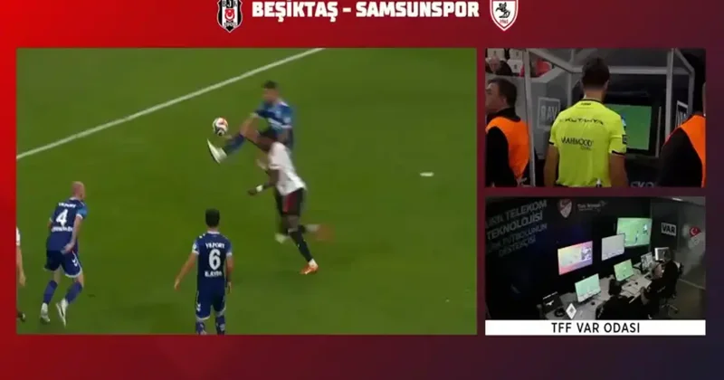 Son dakika! Beşiktaş tan VAR kayıtları sonrası açıklama: Tüm Türkiye izledi Fanatik Gazetesi Beşiktaş (BJK) Haberleri Spor