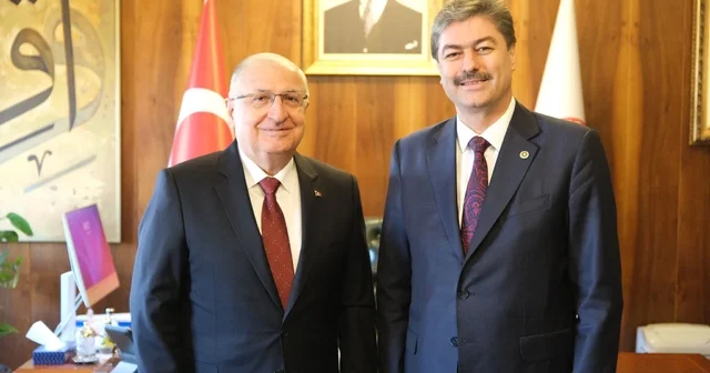 AK Parti Kırşehir Milletvekili Erkan, Bakan Güler le bir araya geldi Kırşehir Haberleri