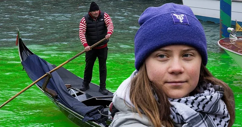 Venedik’te Greta Thunberg ve aktivistlere şehre giriş yasağı