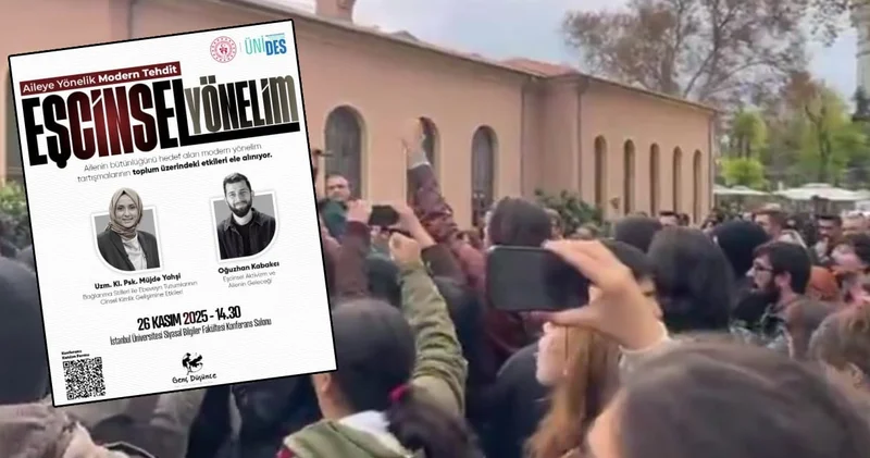 LGBTİ+ karşıtı etkinliğe üniversitelilerden tepki