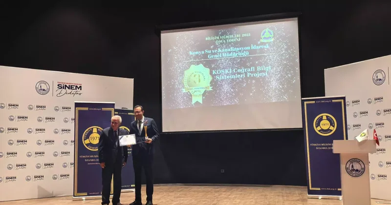 KOSKİ’nin yerli ve milli CBS Projesine “Bilişim Yıldızları 2025” ödülü