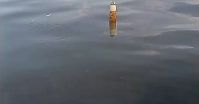 Artvin in Hopa ilçesi açıklarında denizde roket motoru bulunduğu iddiası Artvin Haberleri