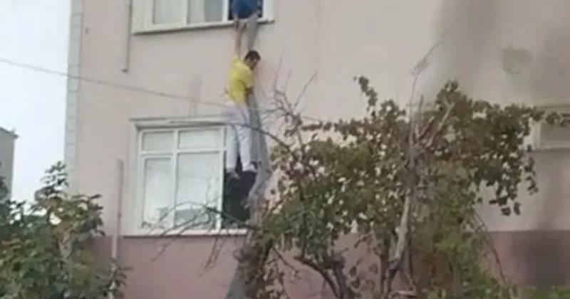 Kocaeli’de parasını alamayan işçi fenalık geçirdi: Önce bıçak çekti, sonra yangın çıkardı!