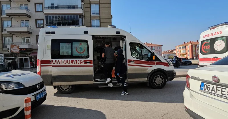 Motosiklette başlayan yangın apartmana sıçradı: 9 kişi hastanelik oldu