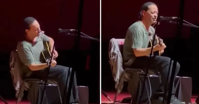 Tangöze üniversitede konser verdi, söylediği şarkı kenti karıştırdı