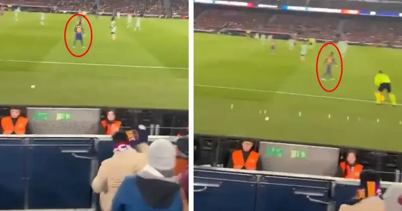 Türk taraftardan Lamine Yamal a olay tezahürat