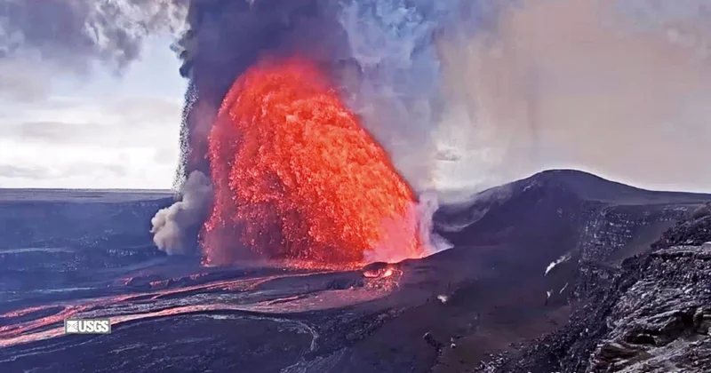 Kılauea 39. kez patladı