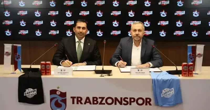 Trabzonspor’dan Sarıyer Kola ile yeni sezon sponsorluk anlaşması Spor Haberleri
