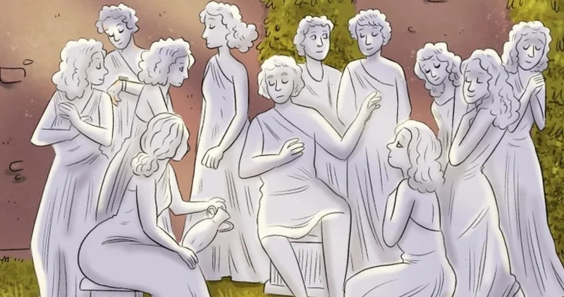 Bu heykellerden birisi aslında insan! Gizlenen kişiyi bulabilir misiniz? İşte dikkat isteyen birbirinden eğlenceli bulmacalar!