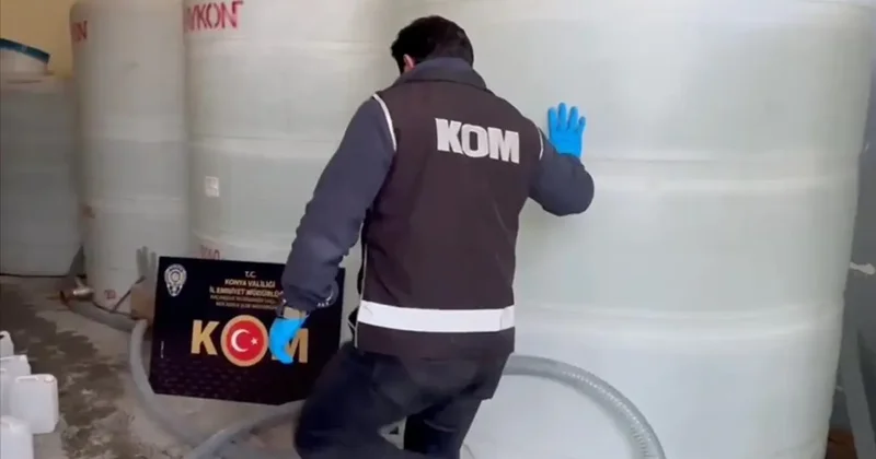Sahte alkol operasyonu! Yılbaşını zehir edeceklerdi: Tam 91 bin litre...