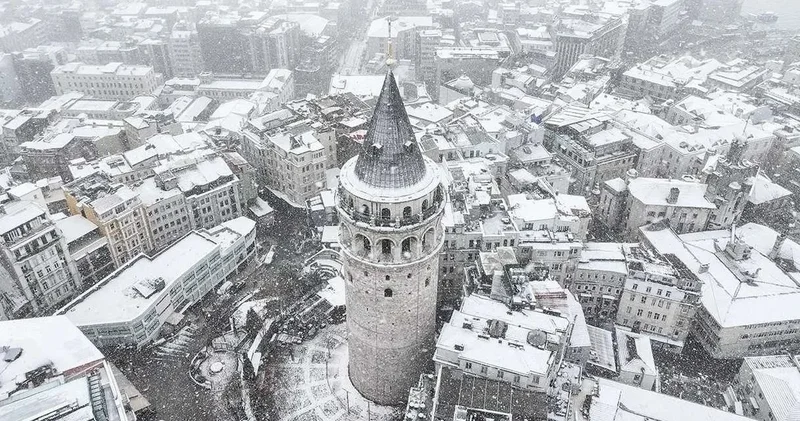İzlanda soğukları İstanbul a kar getiriyor
