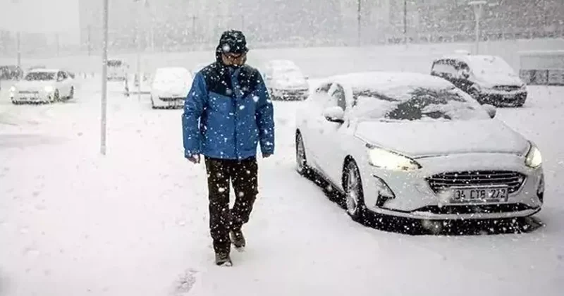İstanbul için beklenen uyarı geldi! Kar yağışı beklenen ilçeler açıklandı